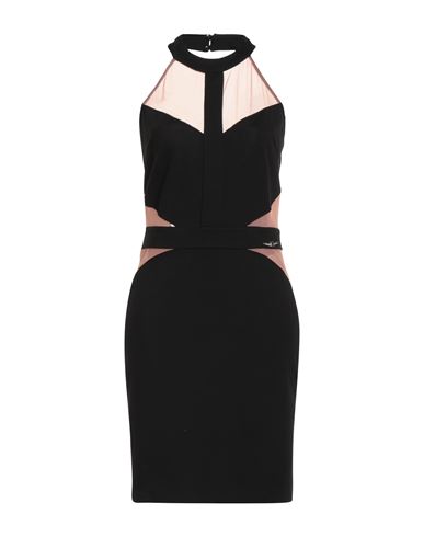 Gaelle Paris Gaëlle Paris Noir Woman Midi Dress Black Size 8 Polyamide, Elastane In Black