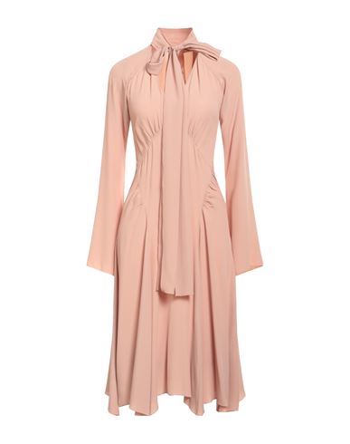 N°21 Woman Midi Dress Blush Size 4 Acetate, Silk In Pink