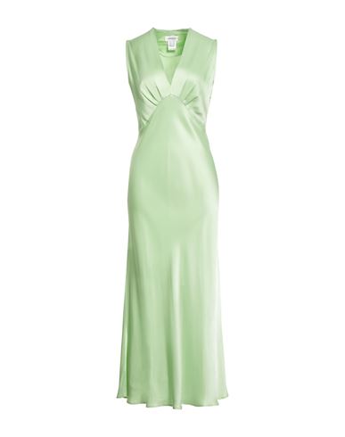 Ottod'ame Woman Maxi Dress Light Green Size 12 Viscose