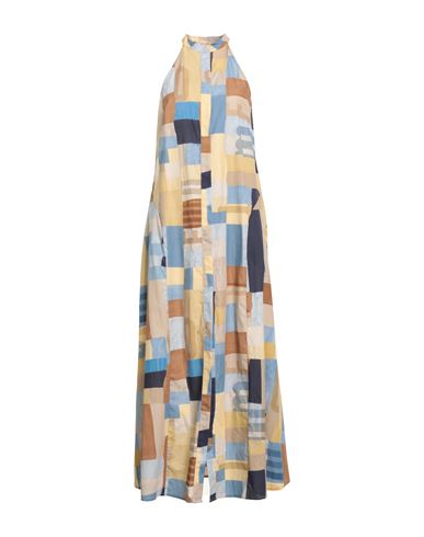 Ottod'ame Caring Woman Maxi Dress Sand Size 10 Cotton