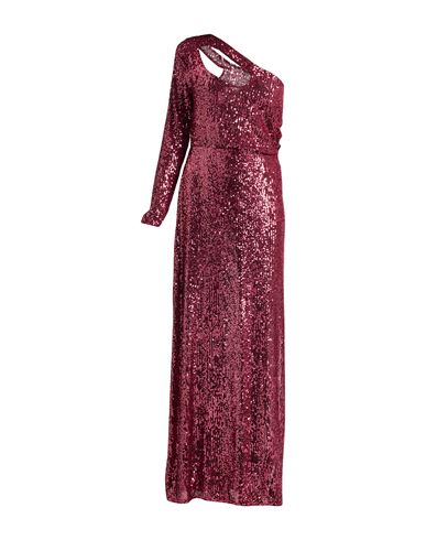 Hanita Woman Maxi Dress Burgundy Size M Nylon In Red