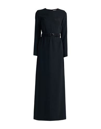 Iceberg Woman Maxi Dress Black Size 4 Polyester In Black