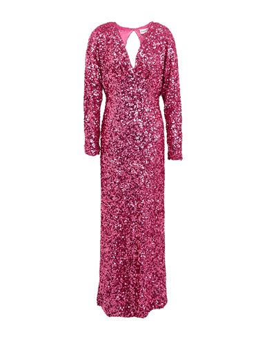 P.a.r.o.s.h P. A.r. O.s. H. Woman Midi Dress Magenta Size Xs Polyester, Elastane In Purple