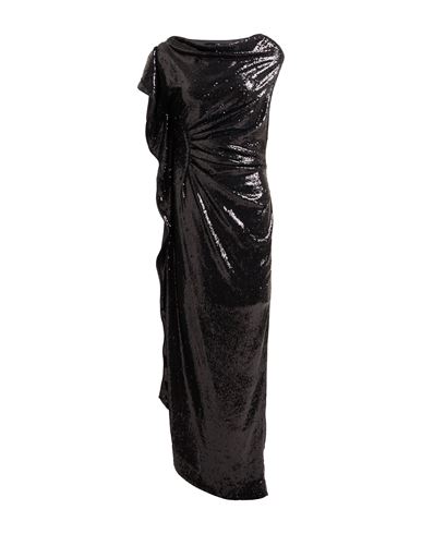 Clips Woman Maxi Dress Black Size 6 Polyester In Black