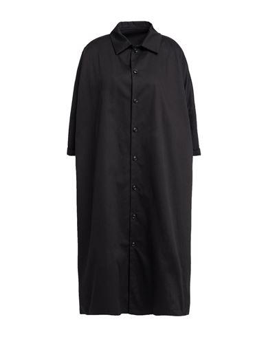 Y's Yohji Yamamoto Woman Midi Dress Black Size 2 Cotton In Black