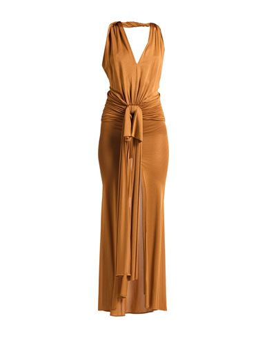 Blumarine Woman Maxi Dress Brown Size 4 Viscose