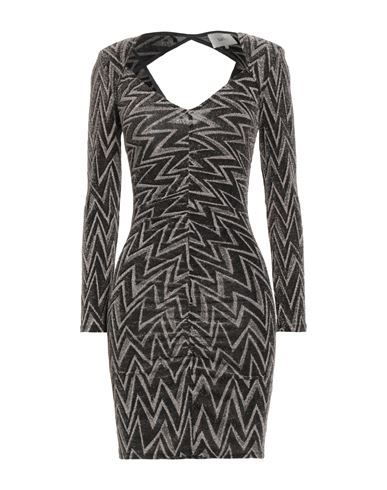 Ba&sh Ba & Sh Woman Mini Dress Black Size 2 Polyamide, Polyester, Elastane