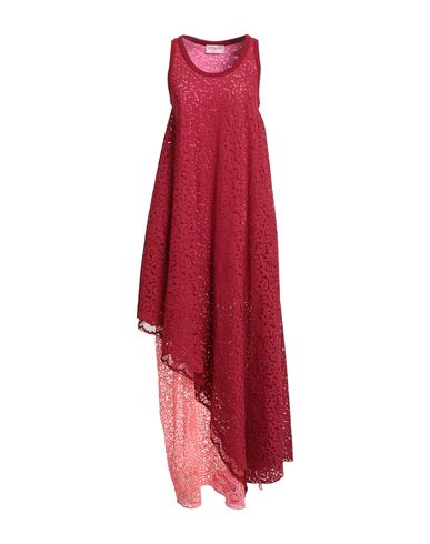 Iceberg Woman Maxi Dress Fuchsia Size 4 Cotton, Polyamide In Pink