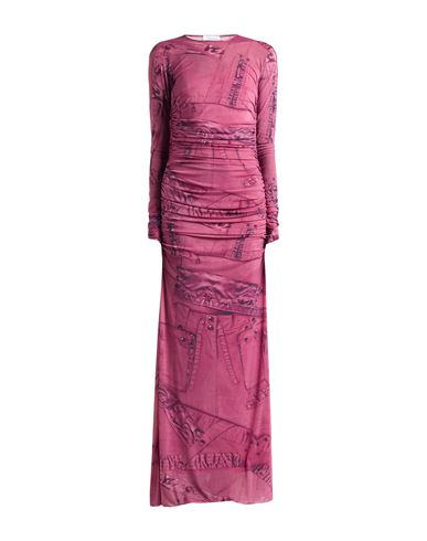 Blumarine Woman Maxi Dress Antique Rose Size 8 Polyamide, Elastane In Pink