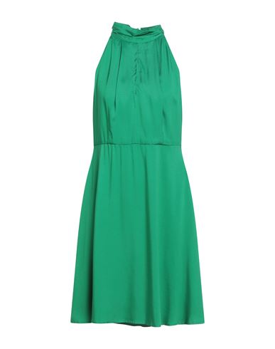 Nenette Woman Mini Dress Green Size 8 Viscose