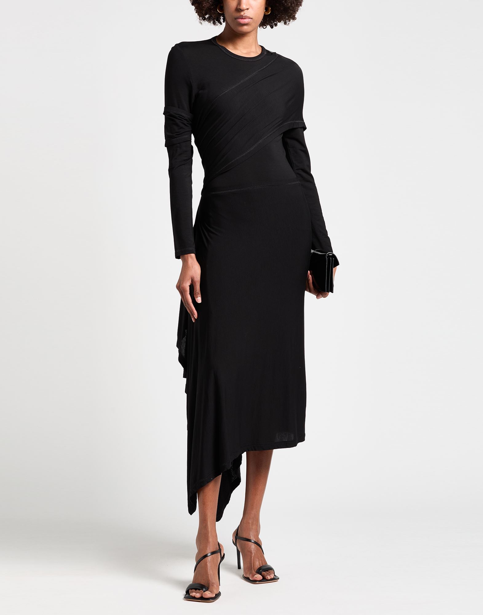  Helmut Lang - Kleider - Midi-kleider - On Yoox.com 