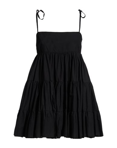 Aniye By Woman Mini Dress Black Size 6 Cotton