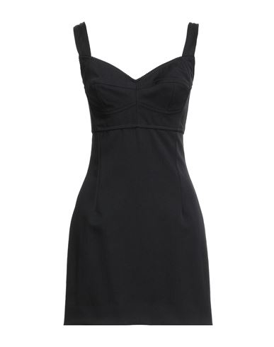 Dolce & Gabbana Mini Dress In Black