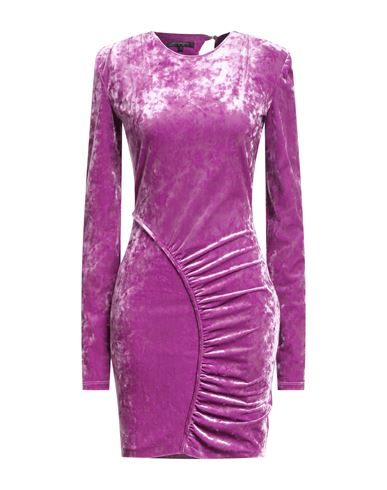 Patrizia Pepe Woman Mini Dress Mauve Size 3 Polyester, Elastane In Pink