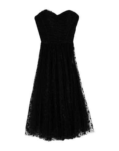 Woman Midi dress Black Size 4 Polyamide