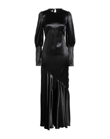 Philosophy Di Lorenzo Serafini Woman Maxi Dress Black Size 12 Polyester In Black