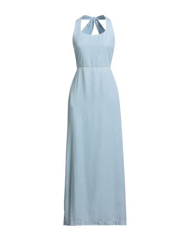 Gaelle Paris Gaëlle Paris Woman Maxi Dress Light Blue Size 4 Lyocell