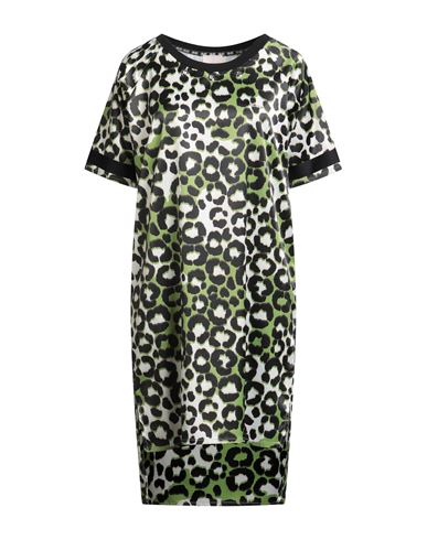 Liu •jo Woman Midi Dress Military Green Size S Polyester, Elastane In Green