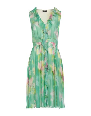 Liu •jo Floral-print Mini Dress In Green