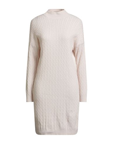 Rebel Queen By Liu •jo Woman Midi Dress Off White Size Xs Viscose, Polyamide, Wool, Cashmere In White