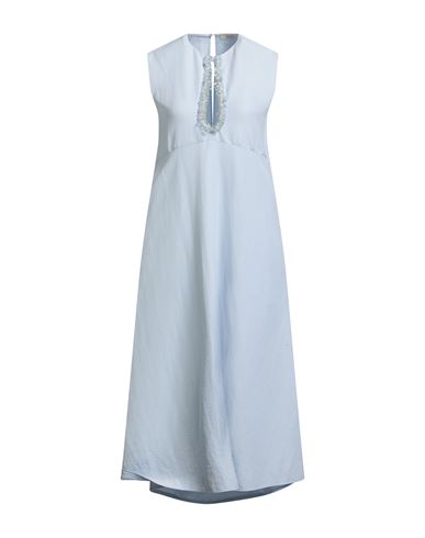 Vestido midi Mujer Azul celeste 1,2,3 Mujer