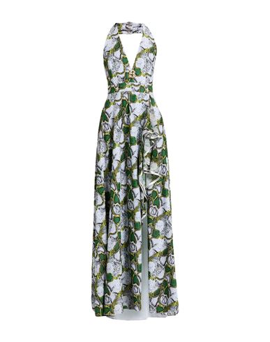 Babylon Woman Maxi Dress Grey Size 8 Polyester, Elastane In Gray