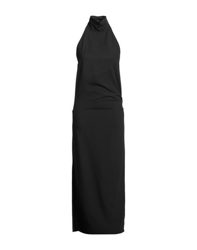 Tensione In Woman Maxi Dress Black Size M Polyester, Elastane In Black