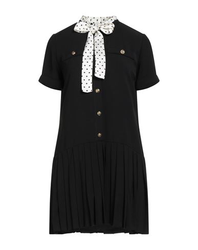 Minivestido Mujer Negro 38 Mujer