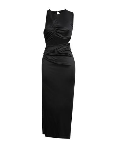 Simona Corsellini Edizione Limitata Woman Maxi Dress Black Size 6 Acetate In Black