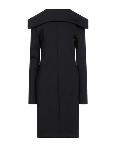 Philosophy Di Lorenzo Serafini Woman Midi Dress Black Size 10 Polyamide, Elastane In Multi