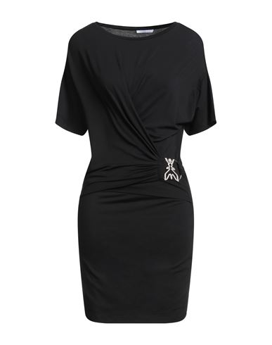 Patrizia Pepe Woman Mini Dress Black Size 2 Lyocell, Elastane In Black