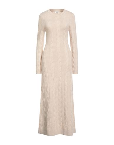 Maxi-Kleid Damen Beige 32,34,36,38,40 Damen