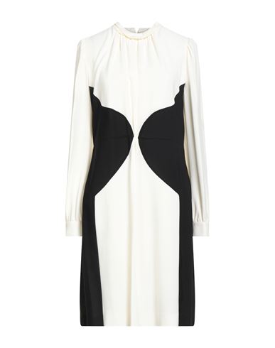 Giambattista Valli Woman Midi Dress Off White Size 12 Viscose In White