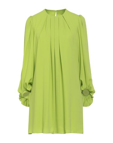 Alice Miller Woman Mini Dress Light Green Size 2 Polyester In Green