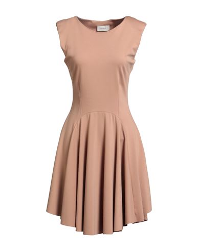 Vicolo Woman Midi Dress Blush Size L Viscose, Polyamide, Elastane In Pink