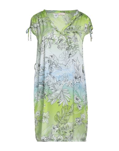 Liu •jo Woman Mini Dress Green Size M Polyester In Green