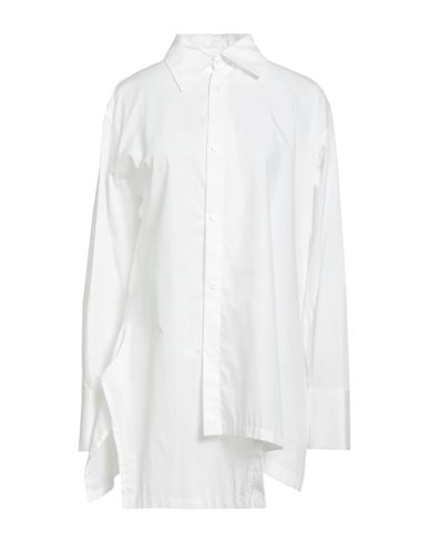 Regulation Yohji Yamamoto Woman Shirt White Size 2 Cotton In White