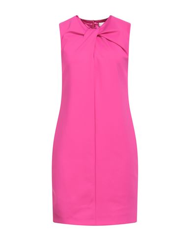 Liviana Conti Woman Mini Dress Fuchsia Size 8 Polyamide, Elastane In Pink