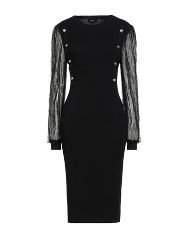 Midi-Kleid Damen Schwarz S Damen