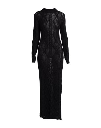 Vestido largo Mujer Negro M Mujer