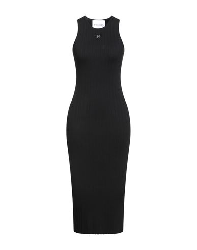 Richmond X Woman Midi Dress Black Size M Viscose, Polyamide In Black