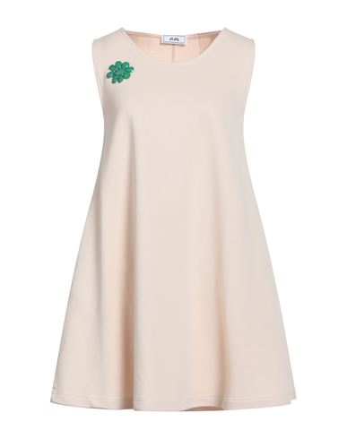 Jijil Woman Mini Dress Beige Size 4 Cotton, Polyester In Neutral