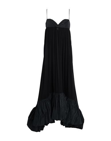 Pinko Woman Maxi Dress Black Size 4 Polyester