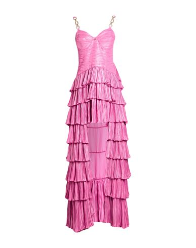 Maxi-Kleid Damen Fuchsia 38 Damen