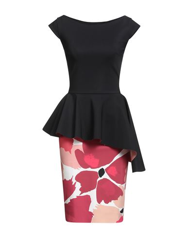 Chiara Boni La Petite Robe Woman Midi Dress Black Size 8 Polyamide, Elastane In Black
