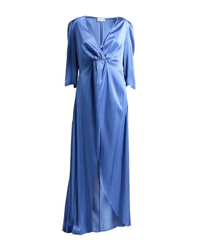 Rebel Queen By Liu •jo Woman Maxi Dress Light Blue Size L Viscose In Blue