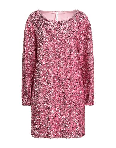 Tensione In Woman Mini Dress Pink Size S Polyester, Elastane In Pink