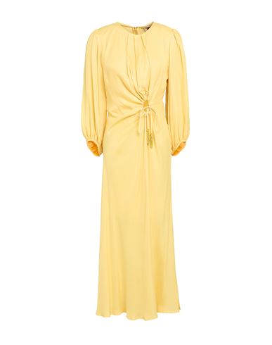 Farm Rio Woman Midi Dress Yellow Size Xl Viscose In Multi