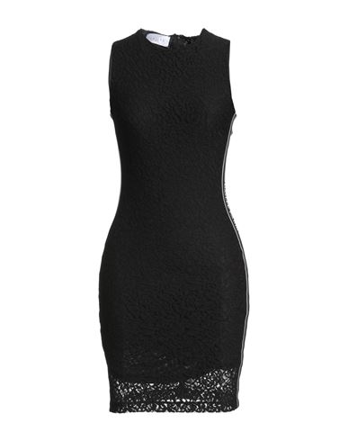 Gaelle Paris Gaëlle Paris Woman Mini Dress Black Size 4 Polyamide, Elastane In Black