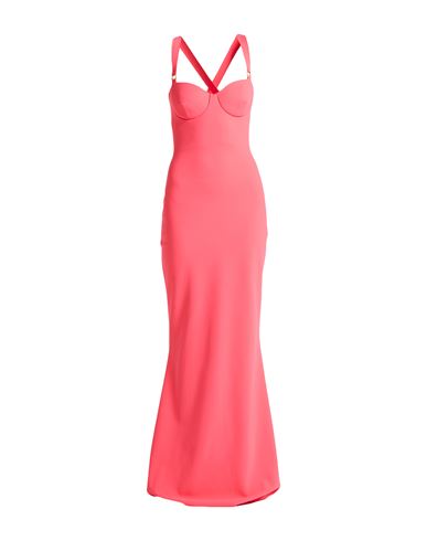 Chiara Boni La Petite Robe Woman Midi Dress Coral Size 8 Polyamide, Elastane In Pink